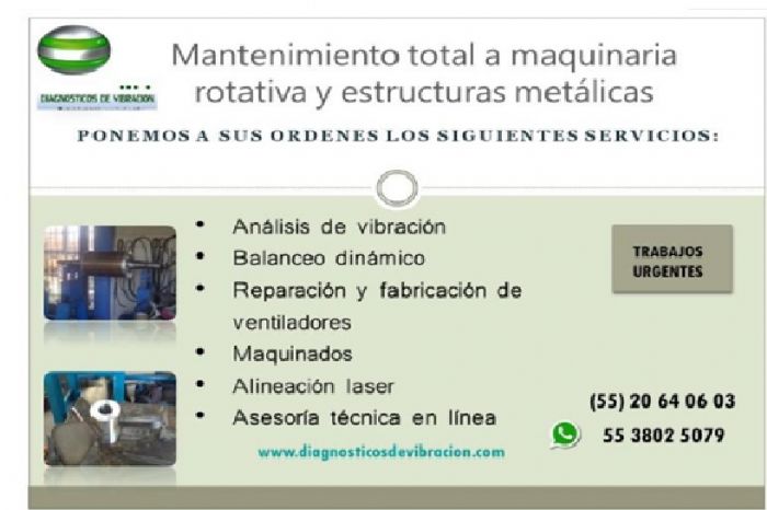 Balanceo  dinamico de turbinas